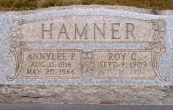 Roy C. Hamner and Annylee P. Hamner