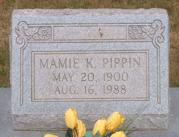 Mamie K. Pippin Gravestone