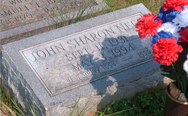 John Sharon Nees Gravestone