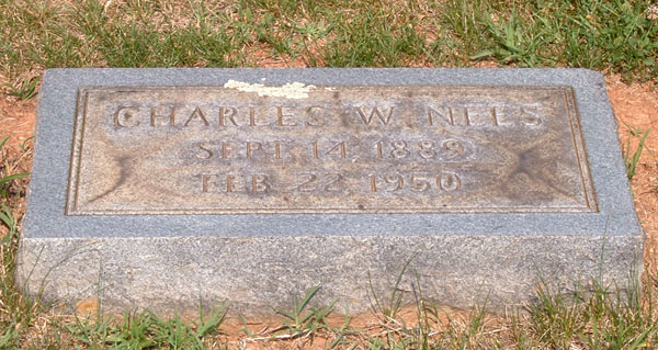 Charles W. Nees Gravestone