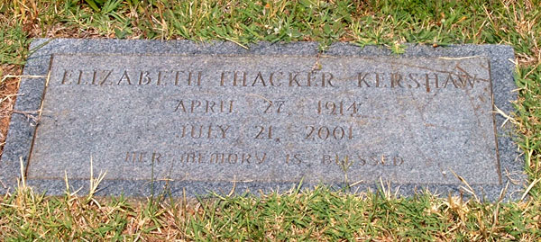 Elizabeth Thacker Kershaw