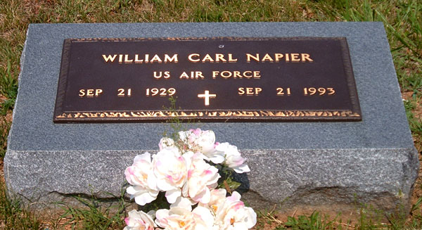 William Carl Napier Gravestone