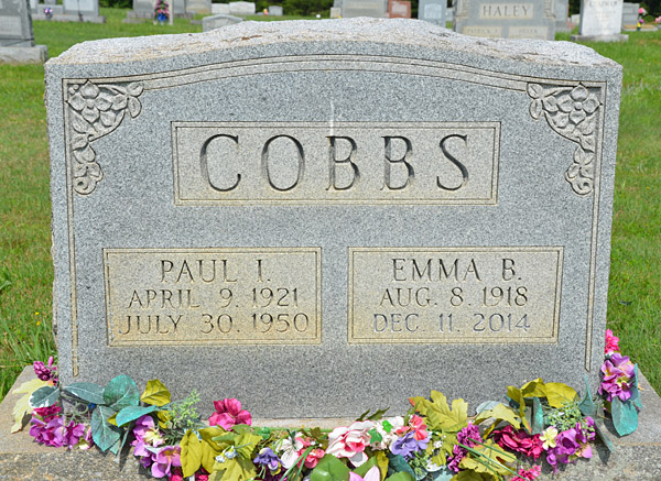 Emma B. Cobbs and Paul I Cobbs
