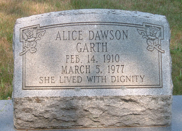 Alice Dawson Garth