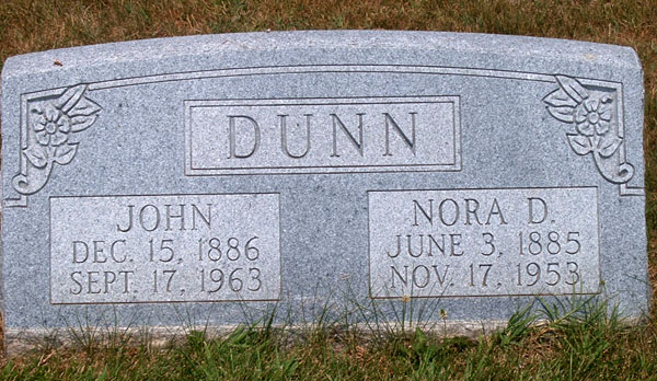 John Dunn and Nora D. Dunn
