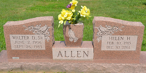 Walter D. Allen, Sr., and Helen H. Allen