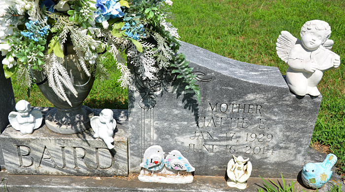 Hattie E. Baird Gravestone
