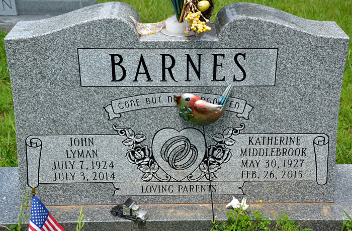 John Lyman Barnes and Katherine Middlebrook Barnes
