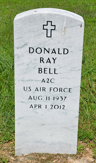 Donald Ray Bell Gravestone