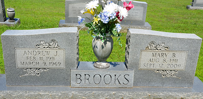 Andrew J. Brooks and Mary B. Brooks