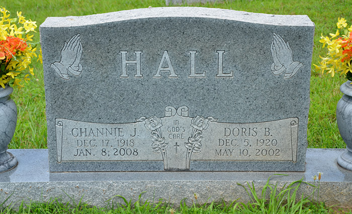 Channie J. Hall and Doris B. Hall