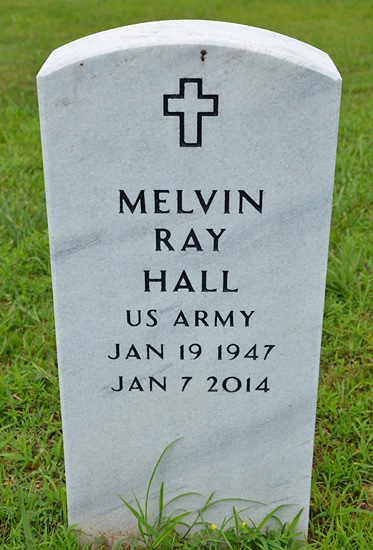 Melvin Ray Hall Gravestone