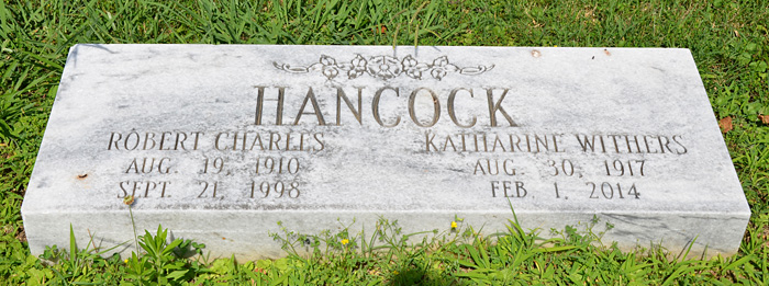 Robert Charles Hancock and Katharine Withers Hancock