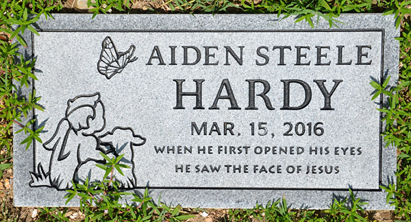 Aiden Steele Hardy Gravestone 