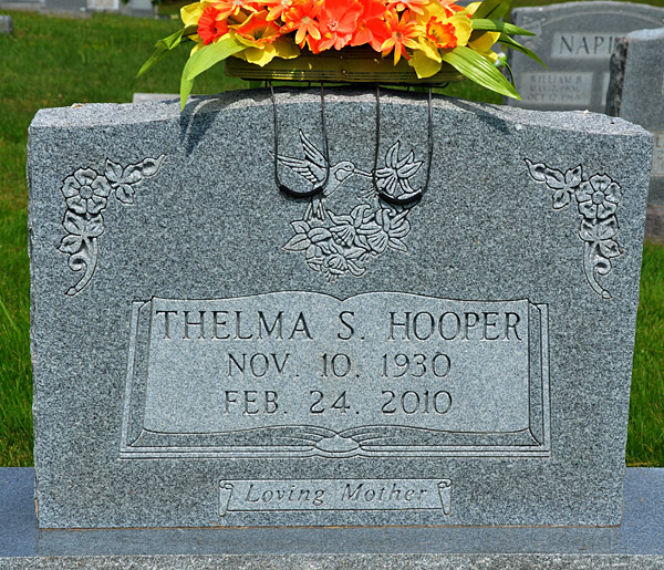 Thelma S. Hooper Gravestone, 