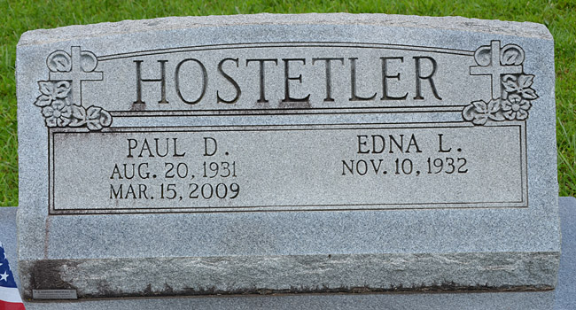 Paul D. Hostetler and Edna L. Hostetler
