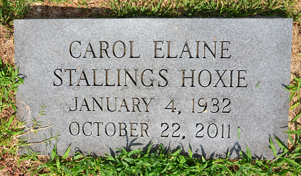 Carol Elaine Stallings Hoxie 