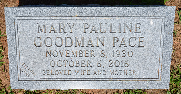Mary Pauline Goodman Pace