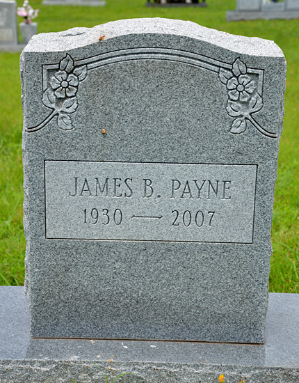 James B. Payne Gravestone