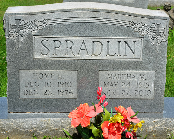 Hoyt H. Spradlin and Martha M. Spradlin