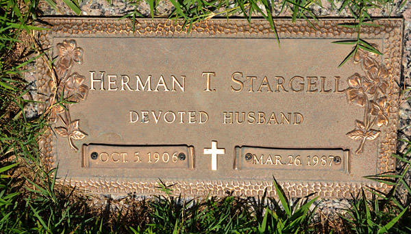Herman T. Stargell Gravestone