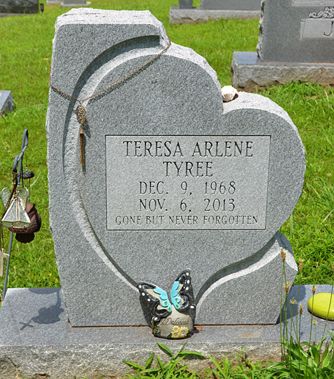 Teresa Arlene Tyree Gravestone 