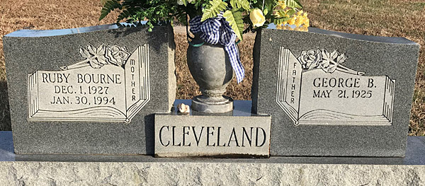 George Brockman Cleveland, Sr., and Ruby Bourne Cleveland