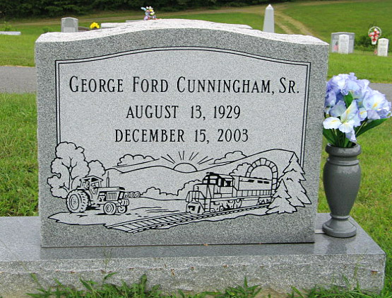 George Ford Cunningham, Sr., Gravestone 