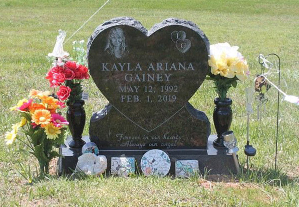 Kayla Ariana Gainey Gravestpme