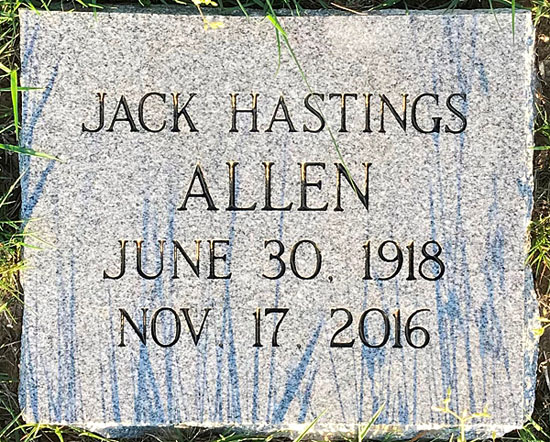 Jack Hastings Allen