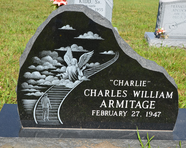 Charles William Armitage Gravestone, Scottsville Cemetery
