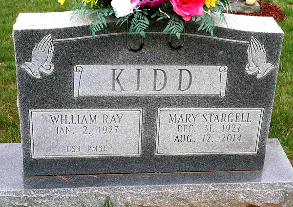 William Ray Kidd and Mary Stargell Kidd