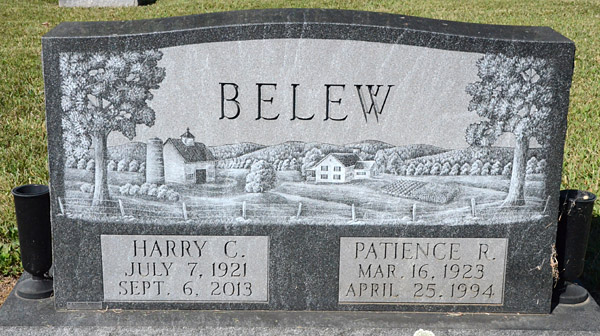 Harry Clifton Belew and Patience R. Belew, Antioch Baptist Church Cemetery