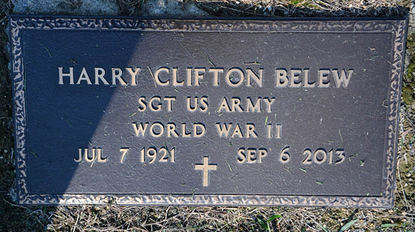 Harry Clifton Belew, Antioch Baptist Church Cemetery