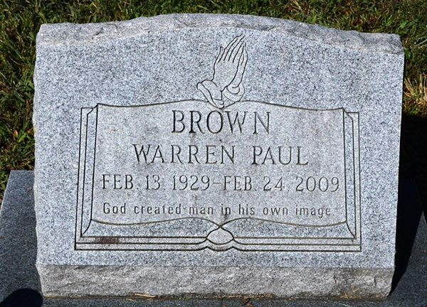 Warren Paul Brown, Antioch Baptist Church