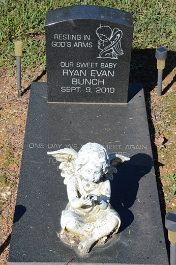 Ryan Evan Bunch, Antioch Baptist Church Cemetery