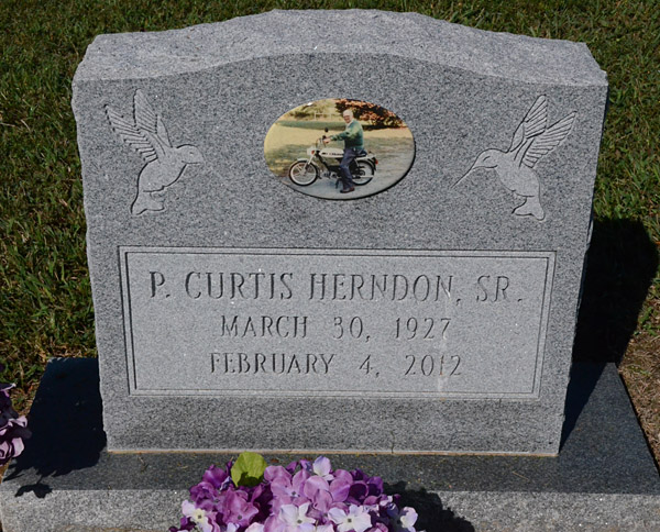 P. Curtis Herndon, Sr., Antioch Baptist Church Cememtery