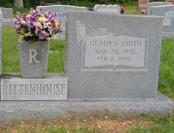 Gladys Smith Rittenhouse, Antioch Baptist Church Cemetery