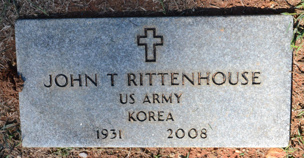 John Tarleton Rittenhouse,  Antioch Baptist Church Cemetery