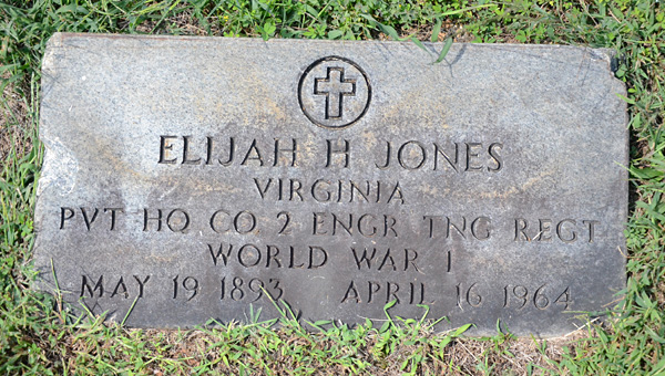 Elijah H. Jones, Centenary United Methodist Church Cemetery