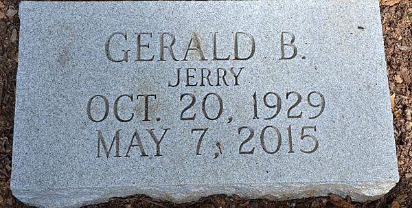 Gerald B. Haeckel Gravestone
