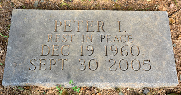 Peter L. Haeckel Gravestone