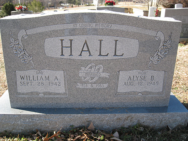 William A. Hall and Alyse B. Hall