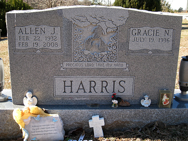 Allen J. Harris and Gracie N. Harris