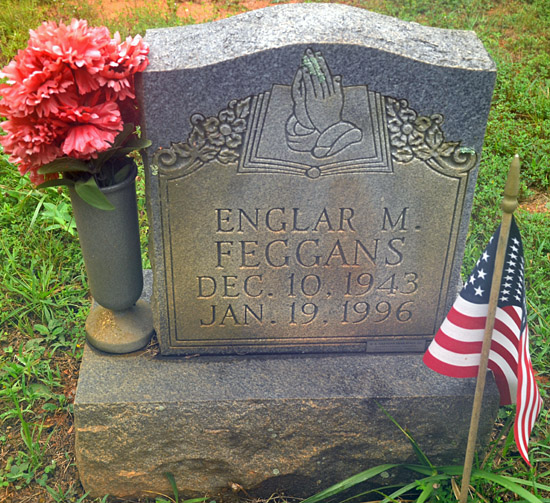 Englar M. Feggans, Green Mountain Baptist Church Cemeteryt