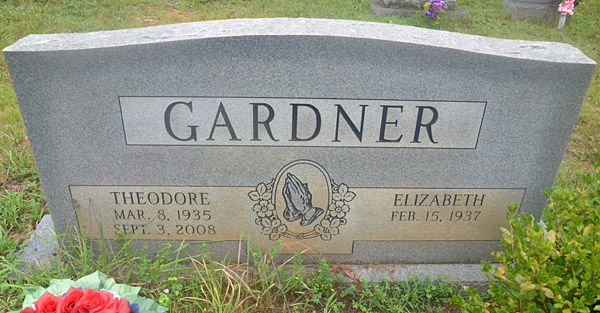 Theodore Gardner and Elizabeth Gardner, New Green Mountain Baptist Church Cemetery