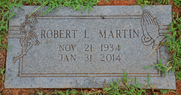 Robert L. Martin, New Green Mountain Baptist Church Cemetery
