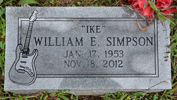 William E. Simpson, New Green Mountain Baptist Church Cemetery