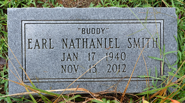 Earl Nathaniel Smith, New Hope Baptist Church Cemetery