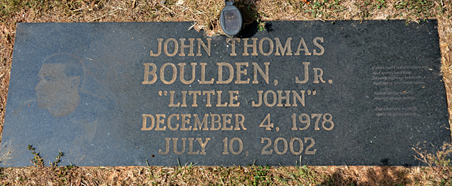 John Thomas Boulden , St. George Catholic Church Cemetery